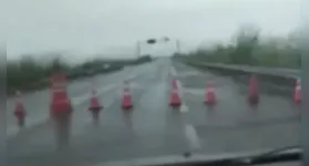 A travessia sobre o Rio Araguaia, que conecta os estados do Tocantins e do Pará pela BR-230