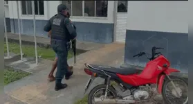 O veiculo que os suspeitos usavam foi apreendido