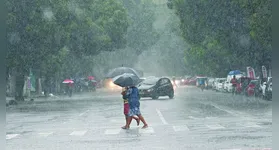 A previsão é de tempo fechado durante a semana.