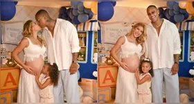 Lore Improta e Léo Santana revelam o nome do segundo filho, Levi.