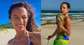 Por enquanto, as duas evitam posar juntas para fotos, mas publicaram registros do mesmo local com pouco intervalo de tempo.