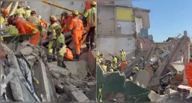 Defesa Civil, Corpo de Bombeiros, Guarda Civil Municipal e o Samu, estão no local.