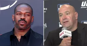 Jon Jones e Dana White.