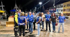 Além de controlar o transporte, a Sedcon realiza a fiscalização e ordenamento das vendas no local.