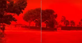 As autoridades locais emitiram alertas de emergência e orientaram os moradores a permanecer em locais seguros.