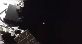 NASA também divulgou as primeiras imagens registradas durante a viagem.