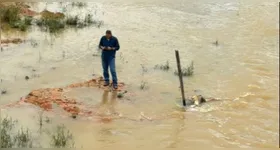 Corpo dentro do rio em zona rural de São Félix