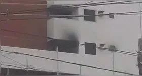 Apesar do susto, o fogo foi rapidamente controlado