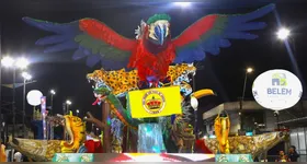 Apresentação do Rancho na avenida no Grupo 1