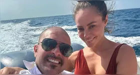 Diogo e Paolla na época que se declaravam nas redes