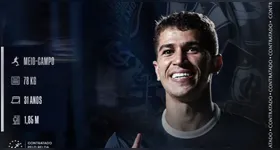 Clube do Remo anuncia a contratação do meia Vítor Bueno para 2026, reforçando o time para a Série A.