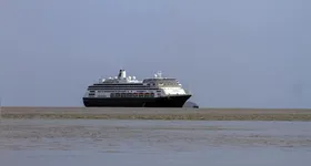 Chegada foi marcada por apresentações culturais, ao som de carimbó, e pela performance do grupo parafolclórico icoraciense Vaiangá.