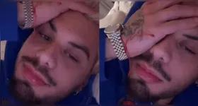 Cantor aproveitou para falar também do término do relacionamento com Ana Castela.