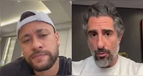 Neymar lembrou que mesma situação ocorreu com Teló.