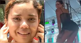 Thayane compartilha nas redes sociais a rotina de esportes radicais e aventuras na natureza.