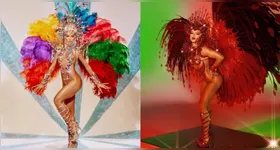 Sabrina Sato falou à TV Globo sobre o peso da fantasia e Virginia comentou nas redes sociais que a apresentação foi  “entregue”.