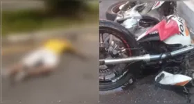 Acidente na Avenida Júlio César, em Belém, resultou na morte de dois homens