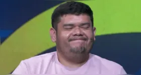 Luiz Cordovil durante participação no Quem Quer Ser um Milionário?