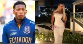 Gonzalo Plata e Giulia Arruda foram vistos juntos recentemente, acendendo rumores sobre o novo romance do atacante equatoriano.