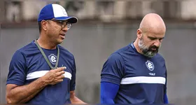 Felipe Surian (esquerda) e Flávio Garcia (direita) comandaram o Leão na estreia da Copa Norte