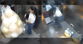 As três pessoas saíram do elevador às pressas, sofrendo queimaduras, mas sem risco de morte.