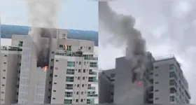 Corpo de Bombeiros já está no local.