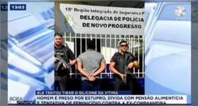 A vítima precisou passar por procedimento cirúrgico no hospital municipal, mas, segundo a Polícia Civil, não corre risco de morte.