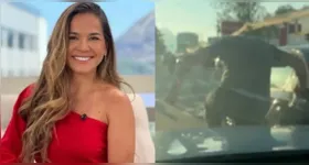 A confusão teve início na manhã desta segunda-feira (6), quando a apresentadora colidiu com o veículo do suspeito, de 67 anos, enquanto trafegava em uma avenida da capital carioca.