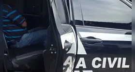 O investigado já foi conduzido à Delegacia para os procedimentos legais