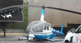 Helicóptero da Band realizou pouso de emergência na última segunda-feira (29) em área urbana da Zona Leste de São Paulo, após pane durante sobrevoo.