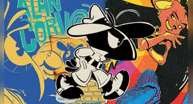 Edgar Alan Corvo, o detetive hard-boiled criado por Doug!, em sua nova fase noir ambientada no Brasil.