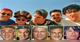 Os cinco integrantes do grupo com a aparência que teriam nos dias atuais, de acordo com a IA