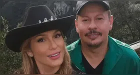 Lívia Andrade e o ex Marcos Araújo.