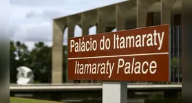 Fachada do Palácio do Itamaraty, sede do Ministério das Relações Exteriores