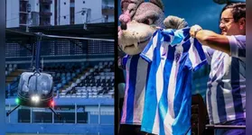 A camisa celebra os 10 anos da marca Lobo e resgata elementos clássicos do uniforme utilizado pelo Paysandu em 2016