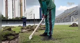 Estádio Baenão passa por reformas para preparar o Clube do Remo na nova temporada