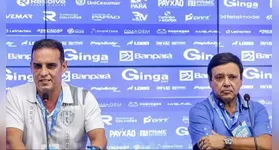 Diretores do Paysandu Ícaro Sereni e Alberto Maia
