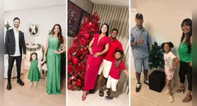 Os momentos especiais de Natal foram estampados nas redes sociais