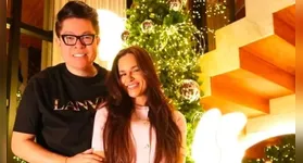 Pâmella e DJ Ivis passaram o Natal em família.
