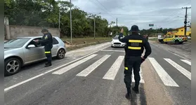 A operação conta com vários órgãos da segurança pública para garantir a tranquilidade.