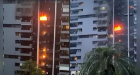 Imagem ilustrativa da notícia Incêndio atinge condomínio no Rio de Janeiro. Veja o vídeo