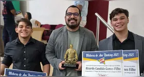 João Victor, Bruno da Silva e Ricardo Candido foram os premiados