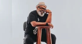 O cantor Jorge Aragão faz show em Belém.