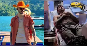 Luan Pereira fazia show em São Paulo quando passou mal e precisou ser hospitalizado às pressas.