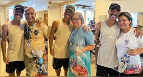 Marcinho fez a alegria da galera na Curuzu