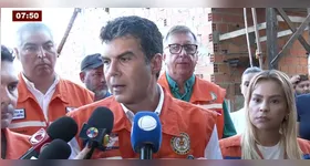 Governo anuncia ações após alagamentos em Marituba.