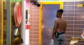 Leandro Boneco encarando o botão de desistência