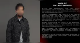O artista divulgou a nota na tarde desta sexta-feira (27), após o caso vir a público.