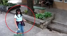 Último registro da cientista nuclear Melissa Casias antes de desaparecer misteriosamente.