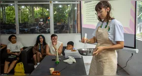 A atividade será conduzida pela chef Lorena Coelho, idealizadora da Confeitaria Bolo de Cristal.